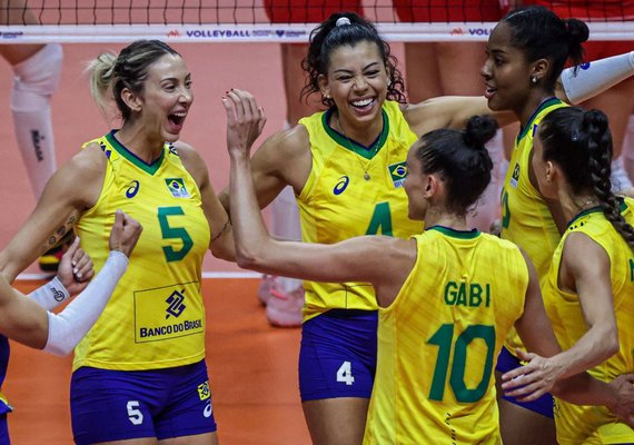Vôlei: Brasil derrota Turquia pela Liga das Nações