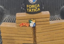 Ação em AL e SE prende foragido e apreende 25 quilos de maconha