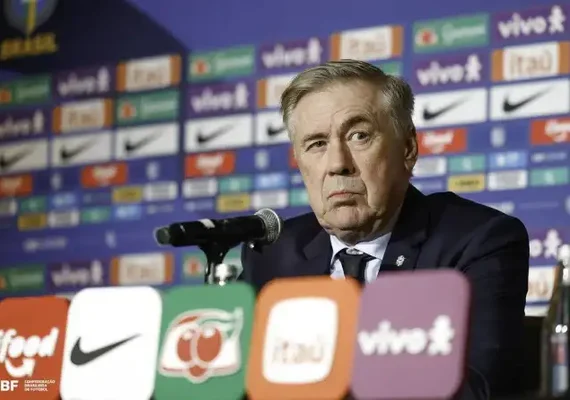 Ancelotti foge de rótulo de favoritismo para o Brasil e projeta testes antes da estreia