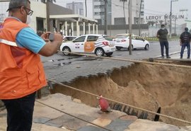 Defesa Civil  monitora chuvas em Maceió