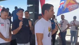 ”No passado apoiamos JHC e, depois de eleito, ele não mandou 1 real pro povo de Jequiá”, afirma Felipe Jatobá