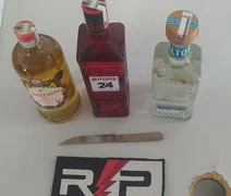 Gin e Tequila: Mulher é presa após furtar bebidas avaliadas em quase R$ 600 em supermercado de Arapiraca
