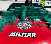 PM apreende mais de 35 kg de maconha no bairro São Jorge em Maceió