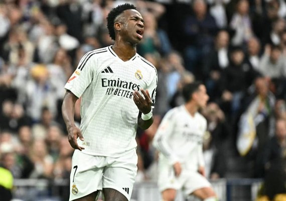 Vini Jr perde pênalti e Real Madrid sai derrotado do Santiago Bernabéu