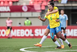 Brasil vence Uruguai por 1 a 0 no Sul-Americano sub-20 feminino