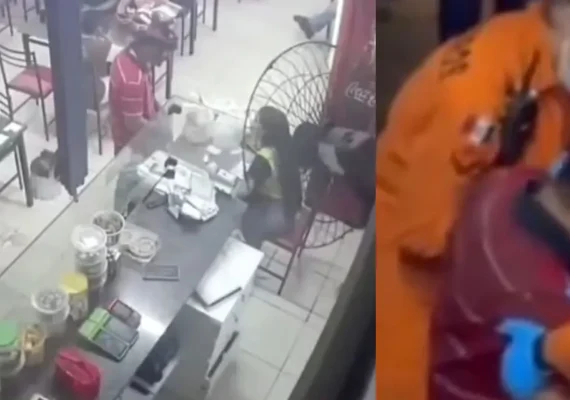 Suspeito quebra a perna ao tentar assaltar restaurante em Palmeira dos Índios