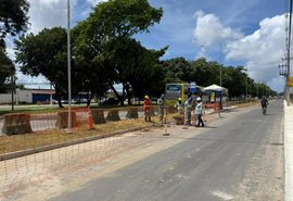 Ampliação da Durval de Góes Monteiro avança com novo trecho em acabamento