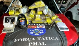 Homem é preso com mais de 22kg de maconha no Benedito Bentes