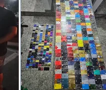 Polícia prende homem com 452 cartões no Sambódromo em SP