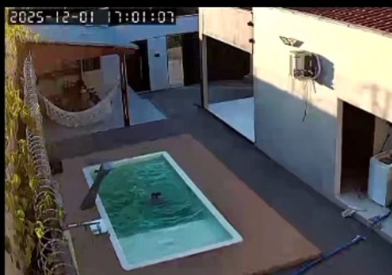 Pai evita tragédia ao resgatar filhos de afogamento em piscina em Arapiraca