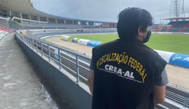 Fiscalização visita Rei Pelé e cobra informações sobre responsáveis técnicos por manutenção e reforma