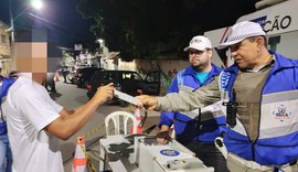 Dois homens são presos em flagrante durante Operação Lei Seca em Paripueira