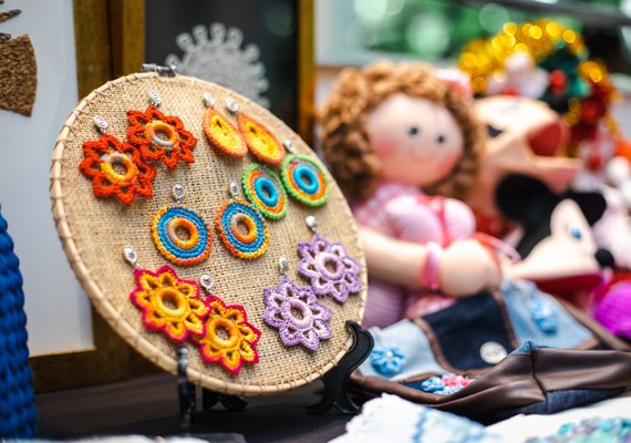 Empreendimentos Solidários expõem produtos para o Dia das Mães em estande no Maceió Shopping