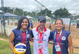 Alagoas conquista o 4º lugar na série prata da seletiva nacional de vôlei de praia