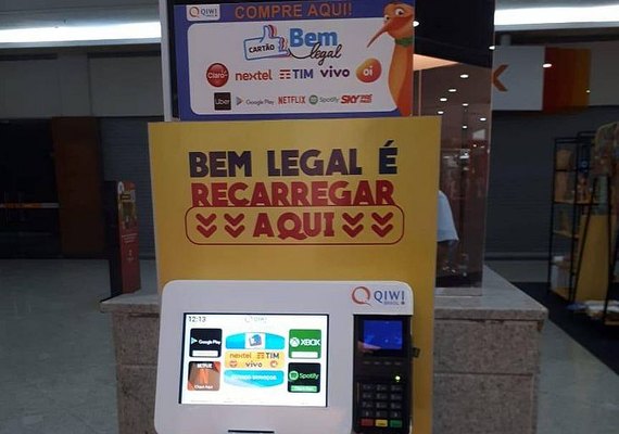 Cartão Bem Legal inaugura totem de recarga em shopping na Mangabeiras