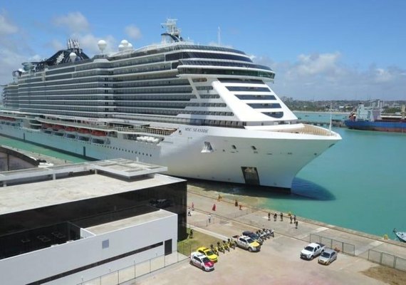 Maceió recebe segundo navio da temporada nesta quinta-feira (23)