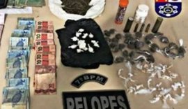 Polícia prende quatro homens suspeitos de tráfico de drogas em Santana do Ipanema