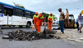 Ações de desobstrução da rede de drenagem são intensificadas na capital alagoana