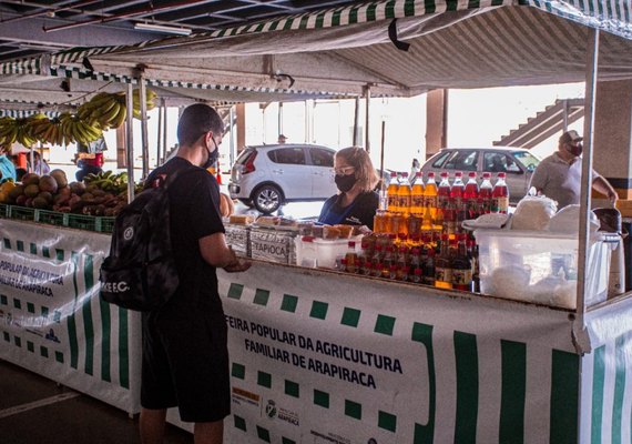 Feira da Agricultura Familiar: produtos orgânicos direto do produtor reduz preço para consumidores em Arapiraca