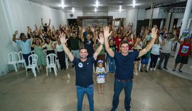 'Encontro do time que Alagoas confia' reúne apoiadores na parte alta de Maceió