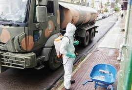 Exército e prefeitura de Palmeira dos Índios repetirão ação de higienização das ruas
