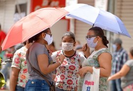Número de alagoanos com sintomas da Covid-19 reduziu 50% em julho
