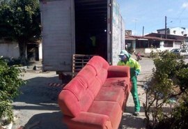 Maceió resolveu 89% das solicitações de coleta de volumosos