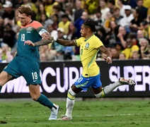 No primeiro amistoso pós-Copa, Brasil e Austrália empatam em 1 a 1