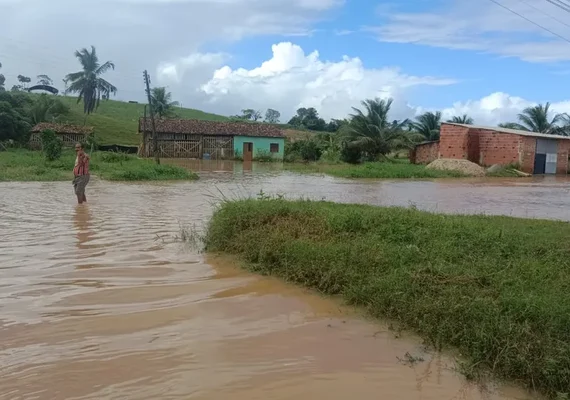 Semarh alerta para transbordamento dos rios Jacuípe e Camaragibe nas próximas horas