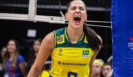 Após sofrer lesão no joelho direito, Julia Kudiess está fora da Liga das Nações de Vôlei