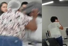 Vídeo: mulher quebra 11 equipamentos de distribuidora de energia