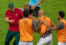 Assessor do Atlético-GO detalha agressão de Felipe Melo: 'ser desprezível'