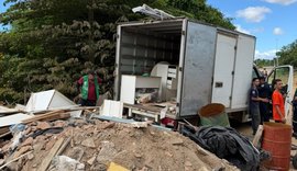 Alurb apreende caminhão que realizava descarte irregular na Santa Lúcia