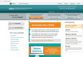 Resultado do Sisu já está disponível na internet