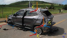 Motorista estava a mais de 100 km/h em acidente de Feira Grande, aponta perícia