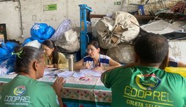 Programação de atendimento a cooperativas de recicláveis é encerrada