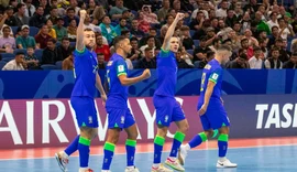 Brasil vence a Ucrânia e volta à final da Copa do Mundo de Futsal após 12 anos