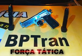 Homem é preso com pistola no bairro do Benedito Bentes