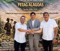 Unicafes-AL reforça parceria com FETAG em posse de novo presidente