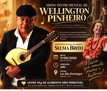 Show instrumental de Wellington Pinheiro promove encontro entre música e histórias no Lar São Domingos
