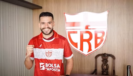 Patrick de Lucca é apresentado no CRB e explica pausa na carreira em 2026