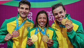 Brasil começa última semana como vice-líder do quadro de medalhas