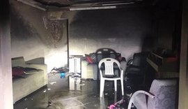 Maceió: Residência fica destruída após incêndio provocado por defeito em ventilador