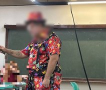 Palhaço invade salas de aula da Ufal e é denunciado por assédio