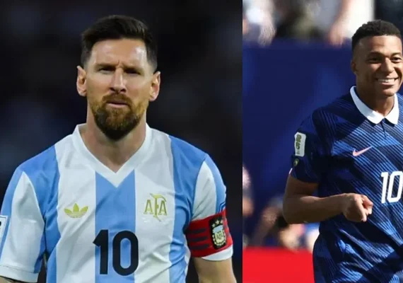 Messi e Mbappé reeditam duelo histórico na liderança da artilharia da Copa do Mundo