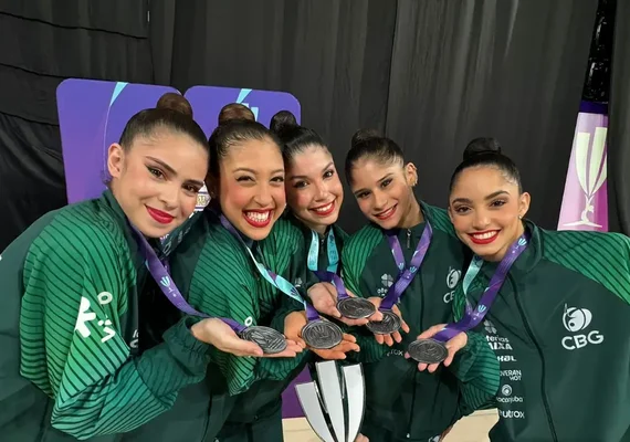 Alagoana Duda Araraki ganha a prata na Copa do Mundo