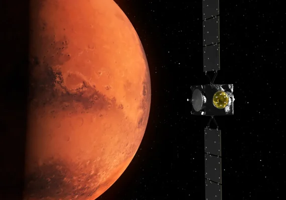 Sonda espacial europeia Hera faz aproximação a Marte antes de chegar a asteroide