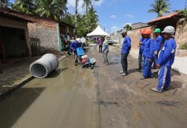 Prefeitura inicia drenagem na Ilha de Santa Rita