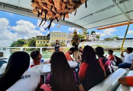 Estudantes aprendem sobre história de Penedo e preservação do Rio São Francisco