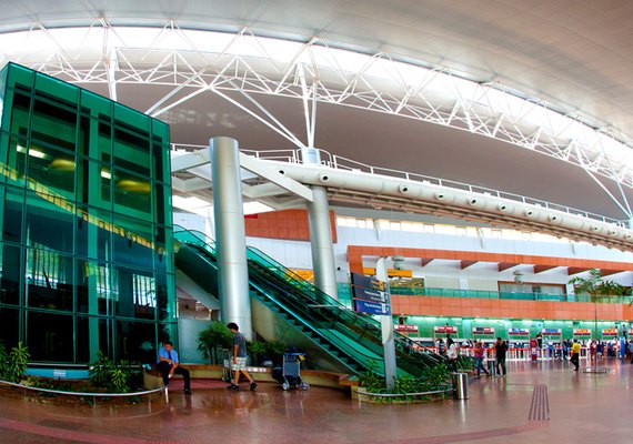 Fluxo de passageiros chega a 60% em aeroporto de Alagoas